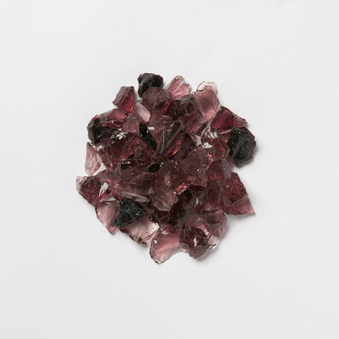 crushed glass パープル（紫）8-15㎜
