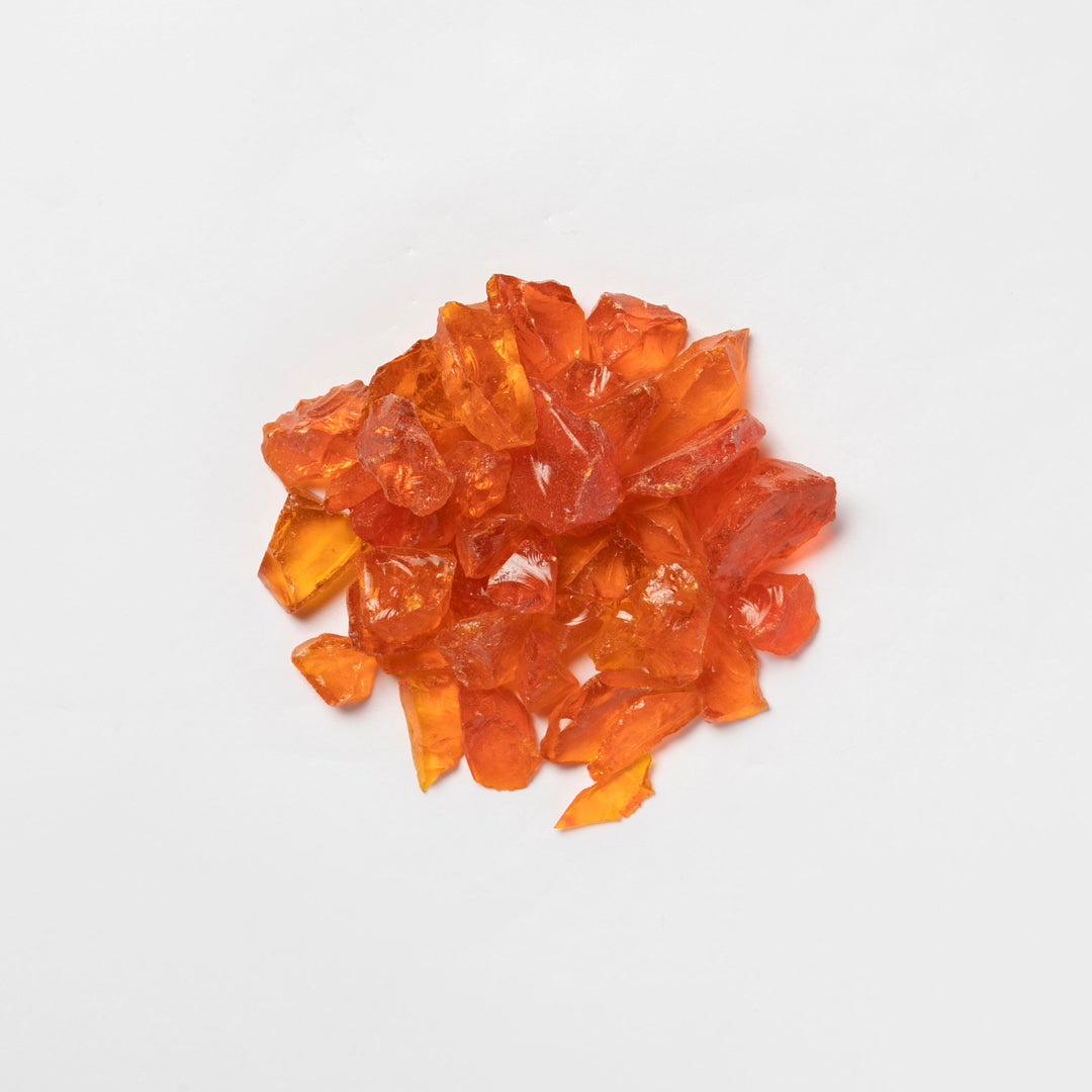 crushed glass オレンジ8-15㎜
